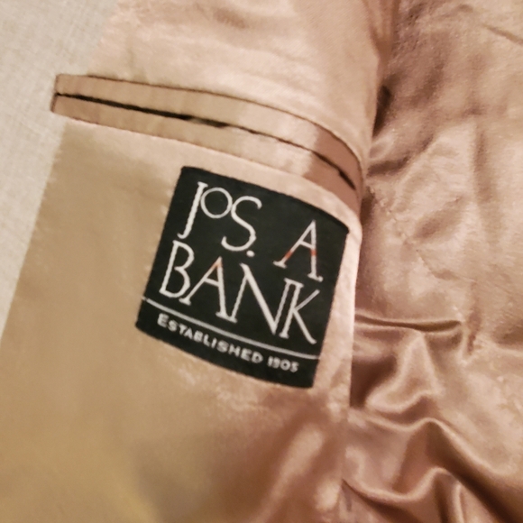 Jos A Bank stay cool mens suit 46R 36x32 pant - Picture 9 of 11